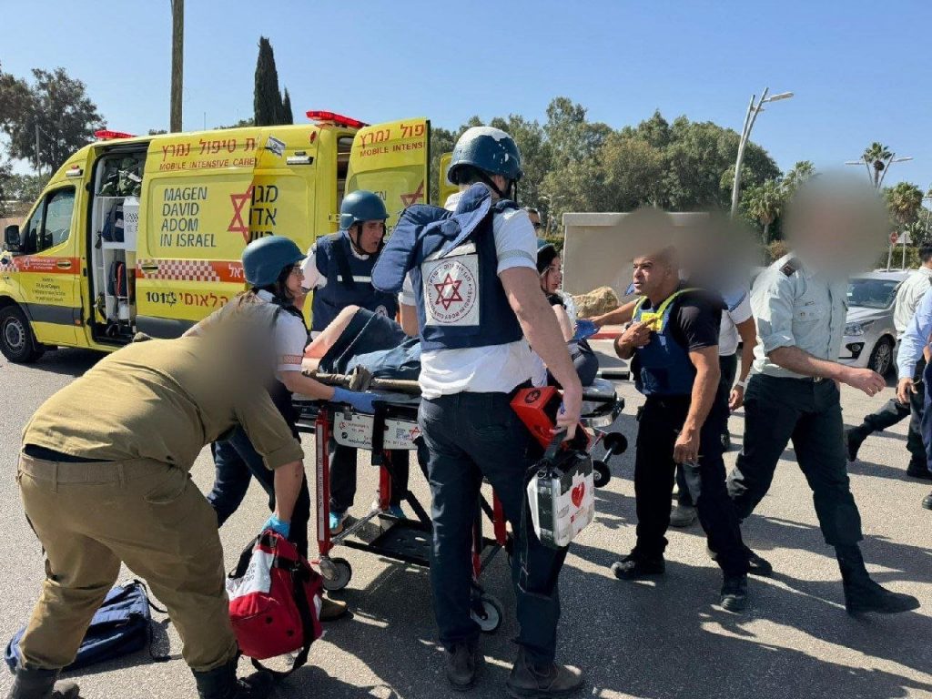 Ramming operation Tel Aviv